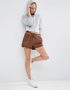 Шорты с накладными карманами ASOS - Коричневый