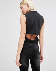 Топ с высоким воротом Cheap Monday - Черный