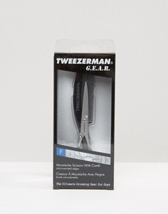 Расческа и ножницы для усов Tweezerman - Мульти