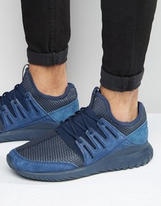 Темно-синие кроссовки adidas Originals S76722 - Темно-синий