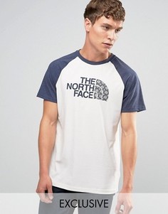 Футболка с рукавами реглан эксклюзивно для The North Face - Синий