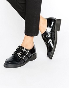 Туфли на плоской подошве ASOS MIST - Черный