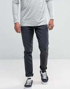 Узкие джинсы Quiksilver Distorsion - Серый