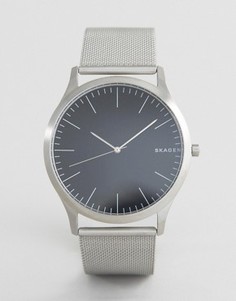 Серебристые часы Skagen SKW6334 Jorn 40 мм - Серебряный