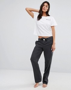 Серые меланжевые фланелевые штаны для дома Jack Wills Frethene - Серый
