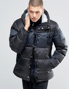 Черная стеганая куртка adidas Originals ID96 AY9155 - Черный