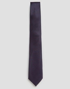 Темно-синий галстук в горошек Penguin - Темно-синий