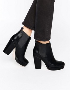 Ботильоны ASOS EARTH Chelsea - Черный