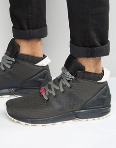 Черные кроссовки adidas Originals ZX Flux 5/8 S79741 - Черный