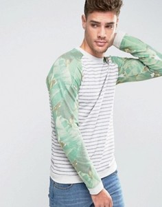 Свитшот с круглым вырезом Jack and Jones - Белый