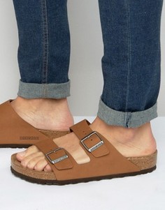 Нубуковые сандалии Birkenstocks Arizona - Рыжий