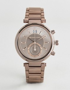 Часы Michael Kors Sawyer Sable - Коричневый