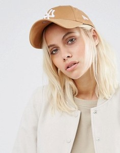 Кепка табачного цвета New Era 9 Forty - Рыжий
