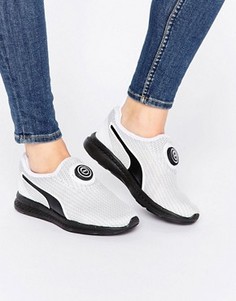 Кроссовки с трикотажной отделкой Puma Disc Sleeve Ignite WNs - Белый