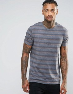 Полосатая футболка Brave Soul - Серый