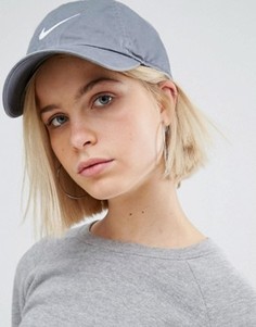 Кепка с галочкой Nike H86 - Серый