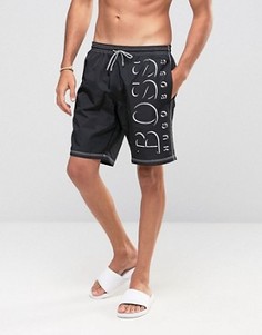 Шорты для плавания с логотипом BOSS By Hugo Boss Killifish - Черный