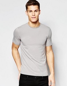 Серая футболка кроя слим New Look - Серый