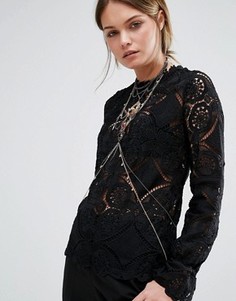 Ожерелье в восточном стиле New Look Gothic Glam - Золотой