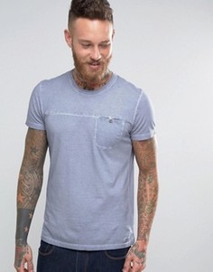 Футболка с эффектом кислотной стирки Wrangler - Серый