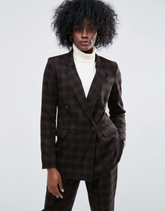 Пиджак в клетку ASOS Mansy - Мульти