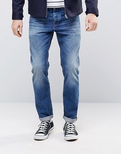 Темные узкие джинсы в стиле ретро ASOS - Синий