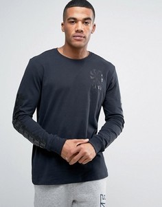 Черный лонгслив Nike Legacy 806288-010 - Черный