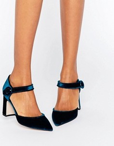 Туфли на каблуке с острым носком ASOS SASSI - Зеленый