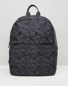 Камуфляжный рюкзак ASOS - Черный