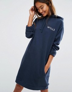 Темно-синий oversize-худи Jack Wills - Темно-синий