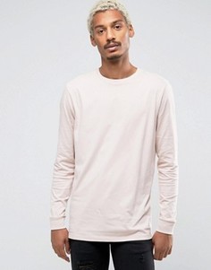 Длинный лонгслив ASOS - Розовый
