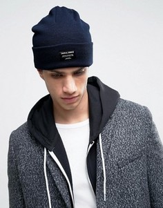 Шапка-бини Jack &amp; Jones - Темно-синий