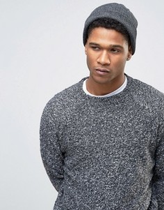 Укороченная шапка-бини Jack &amp; Jones - Черный