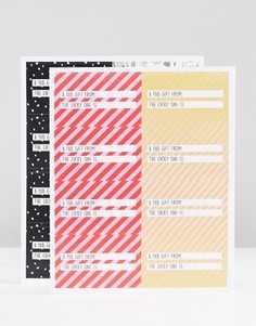 Новогодний набор стикеров Monki - Мульти