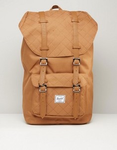 Стеганый рюкзак Herschel Supply Co Little America 25L - Коричневый