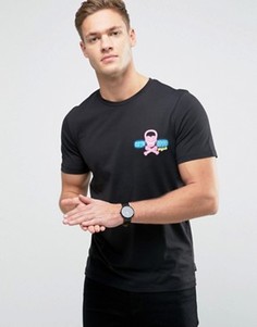 Футболка с принтом Jack &amp; Jones Originals - Черный