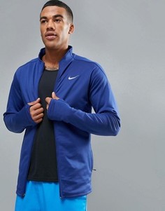 Синяя термокуртка Nike Running Dri-FIT 683582-455 - Синий