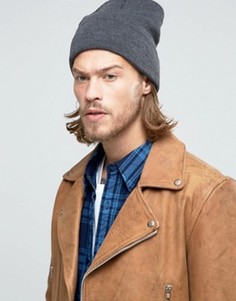 Темно-серая шапка-бини Gregorys - Серый