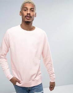Светло-розовый свитшот ASOS - Розовый