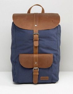 Темно-синий кожаный рюкзак Forbes &amp; Lewis Lincoln - Темно-синий