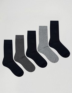 5 пар носков Jack &amp; Jones - Мульти
