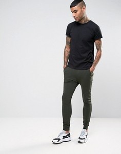 Набор с суперузкими джоггерами и футболкой с закатанными рукавами ASOS - Мульти