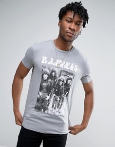 Футболка с принтом ASOS - Серый