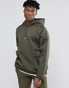 Зеленый худи adidas Originals Badlander AY8524 - Зеленый