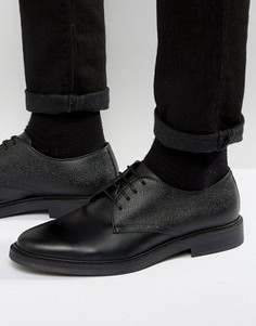 Кожаные туфли дерби Zign - Черный