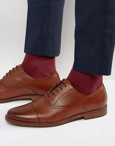 Кожаные оксфордские туфли ALDO Thobe - Коричневый