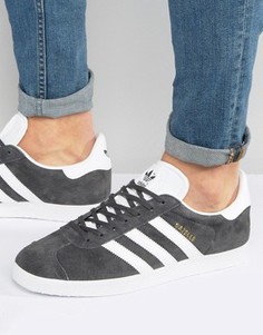 Серые кроссовки adidas Originals Gazelle BB5480 - Серый