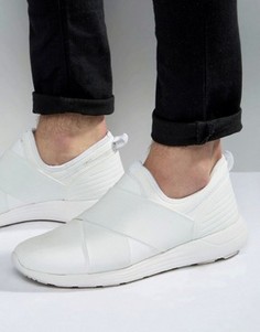 Белые кроссовки с эластичными ремешками ASOS - Белый