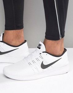 Белые кроссовки Nike Running Performance Free Run 831508-100 - Белый