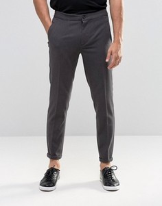 Серые укороченные повседневные брюки Lindbergh - Серый